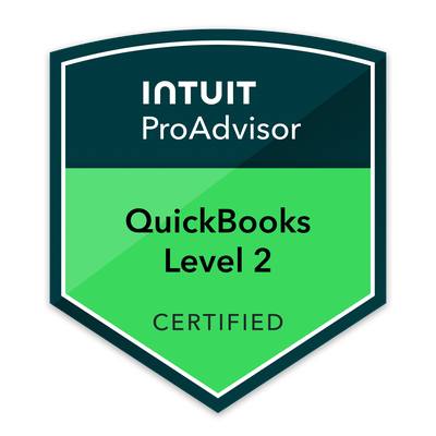 Intuit QuickBooks ProAdvisor - Level 2 Certified